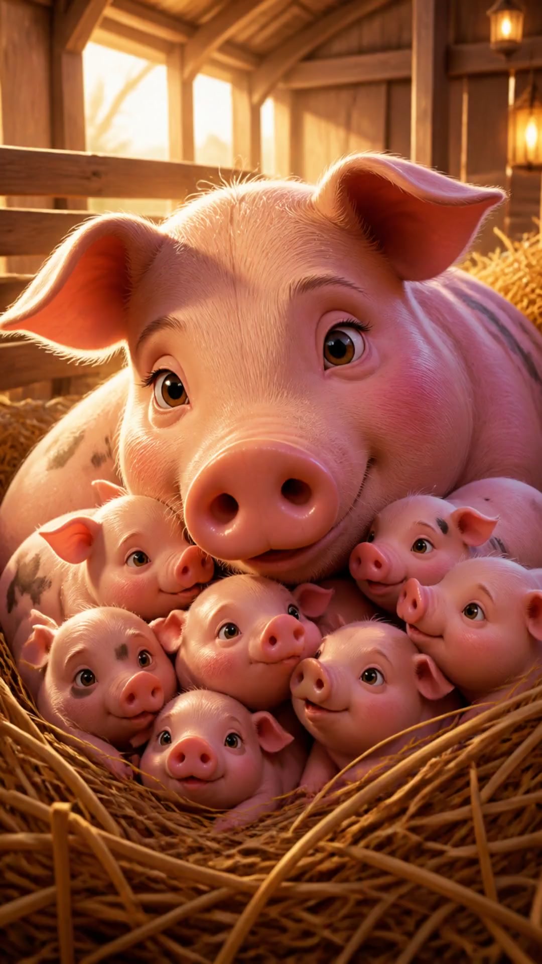 La truie : Une maman intelligente et surprenante !