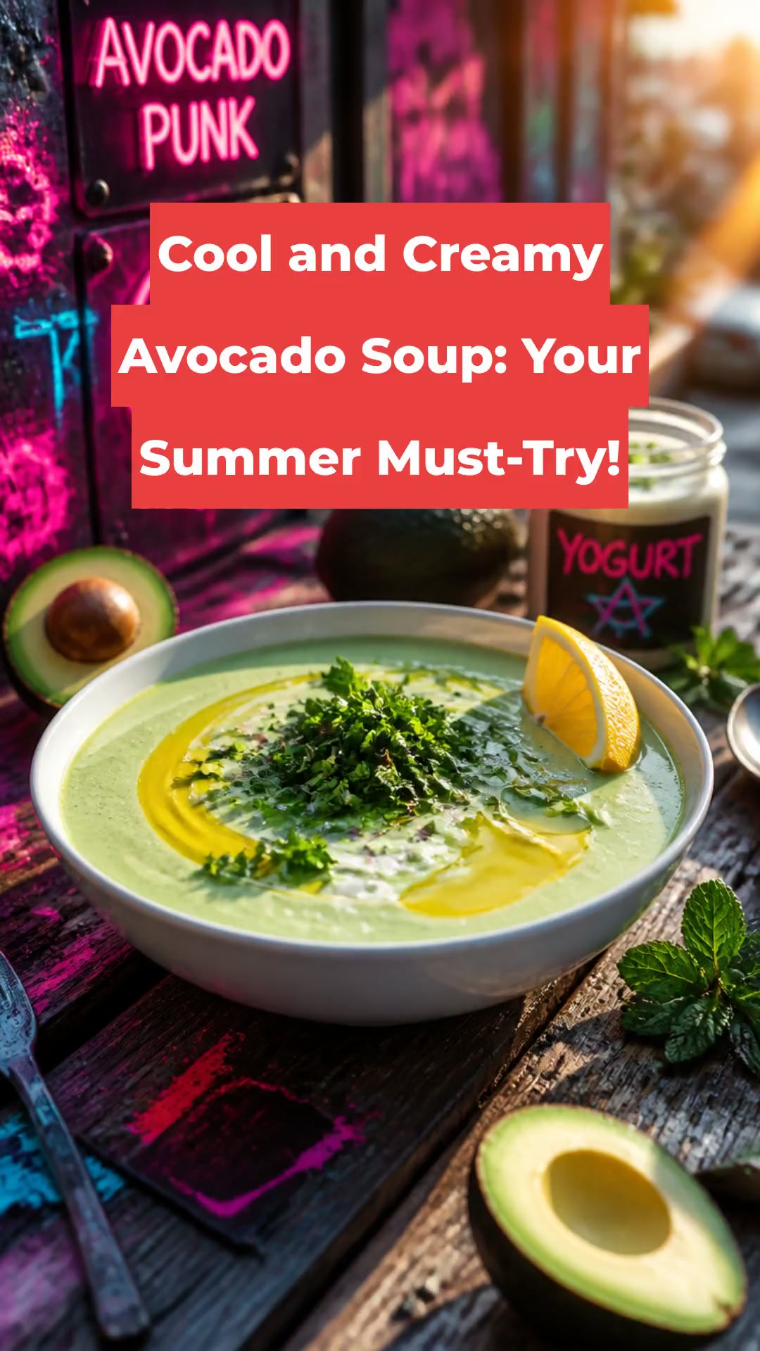 Cool and Creamy Avocado Soup: Your Summer Must-Try!