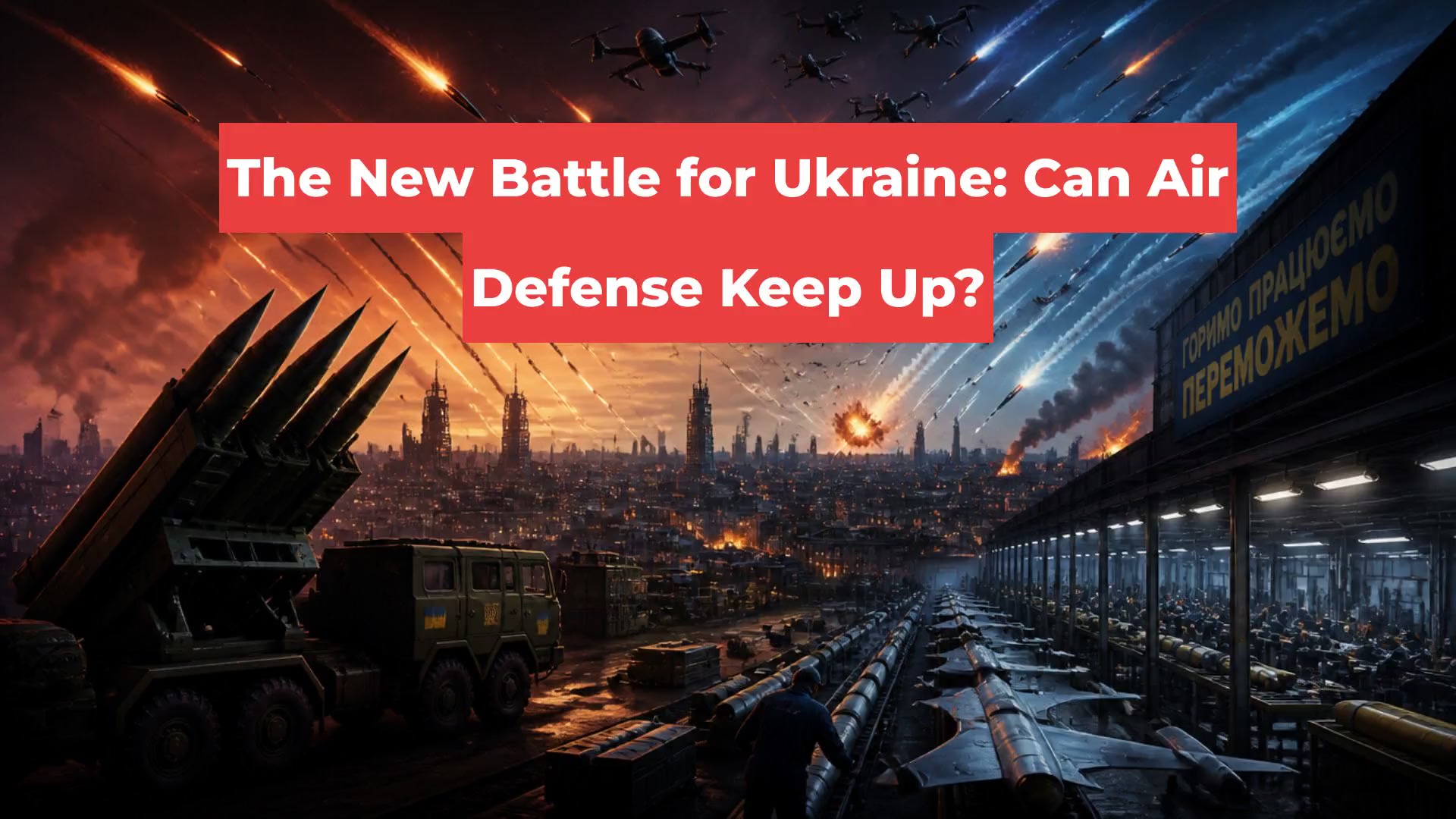 The New Battle for Ukraine: Can Air Defense Keep Up?