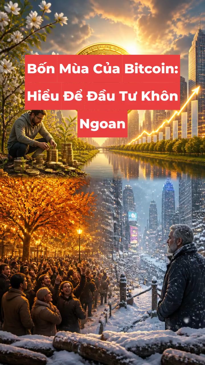 Bốn Mùa Của Bitcoin: Hiểu Để Đầu Tư Khôn Ngoan