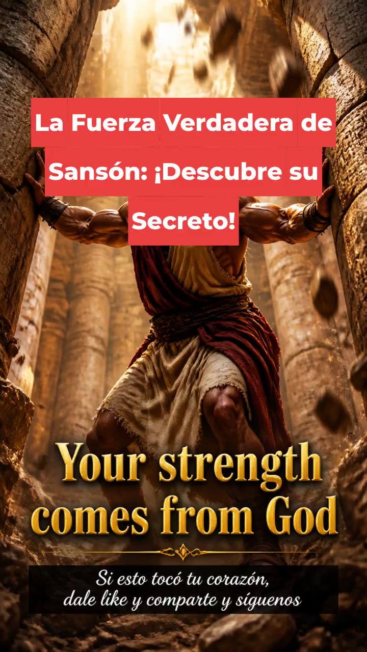 La Fuerza Verdadera de Sansón: ¡Descubre su Secreto!