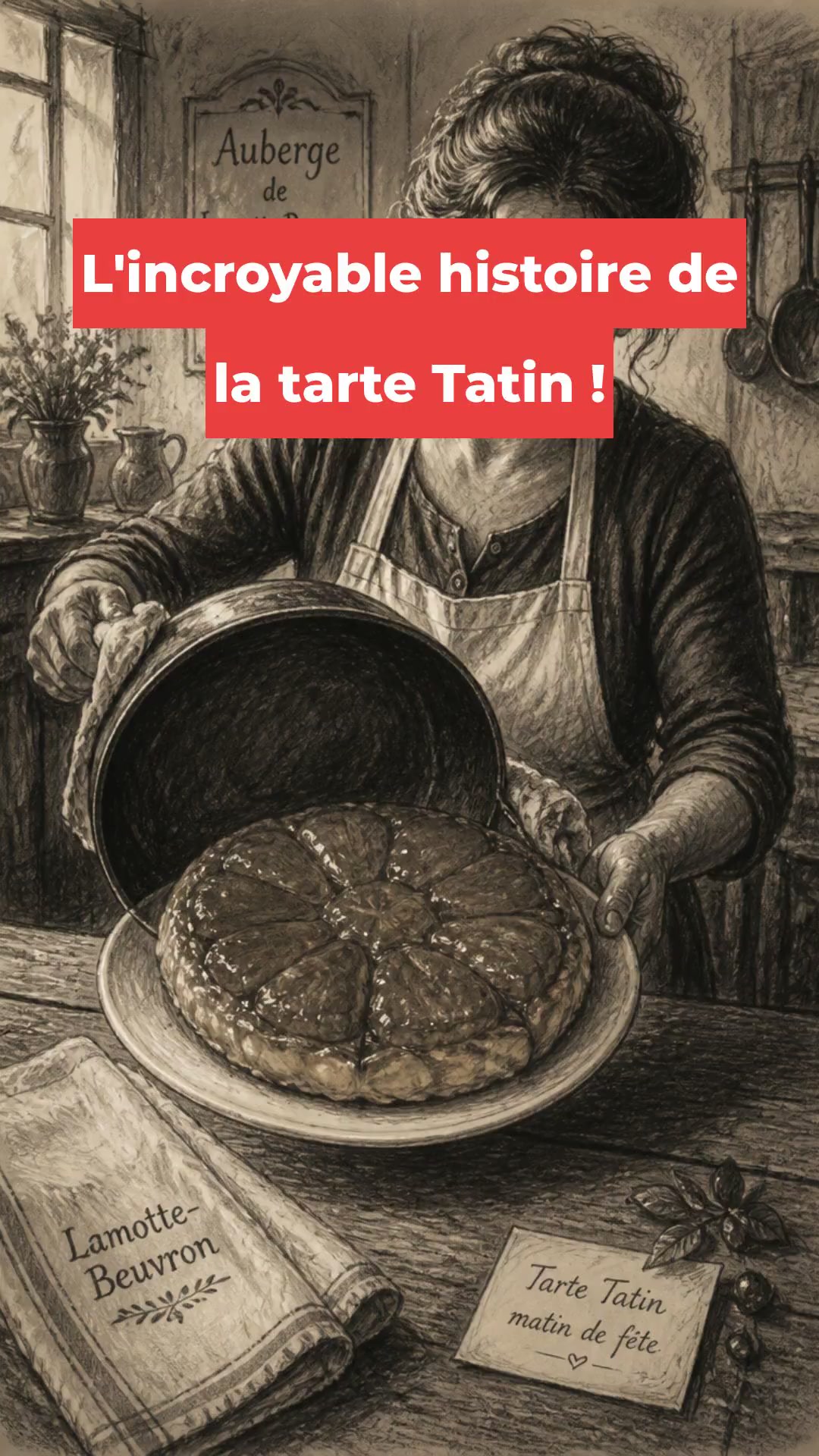 L'incroyable histoire de la tarte Tatin !