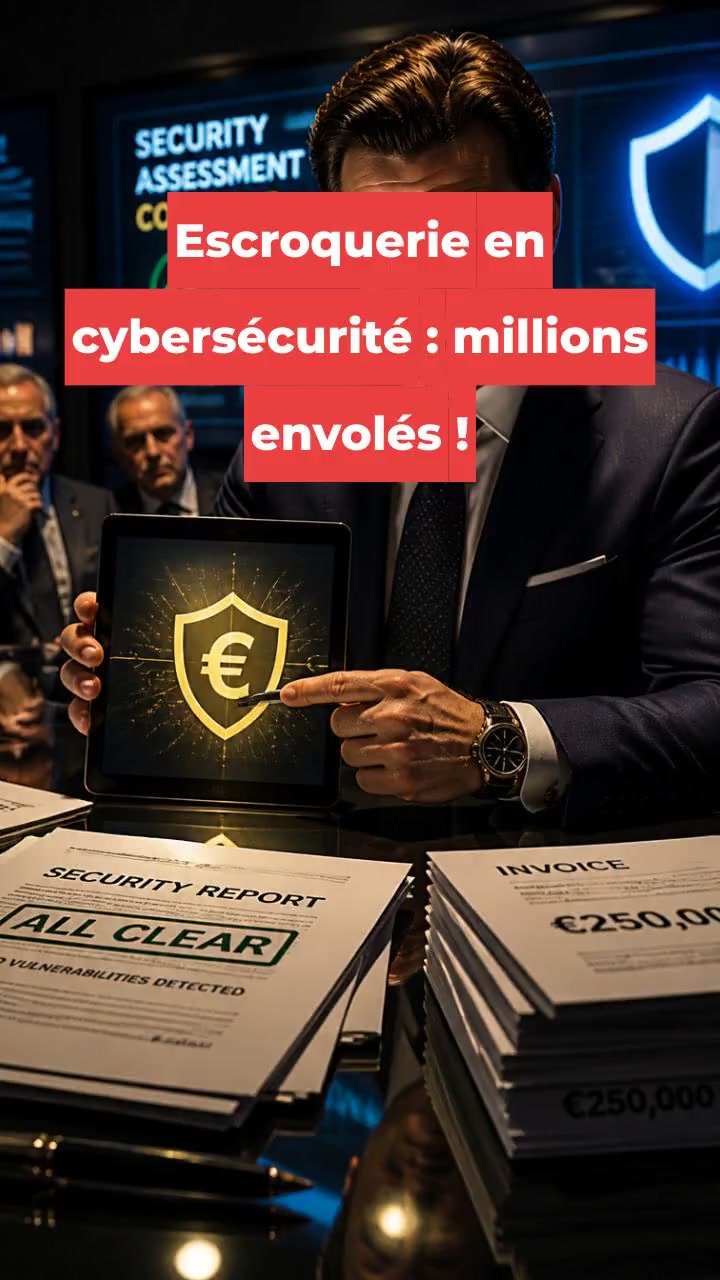 Escroquerie en cybersécurité : millions envolés !