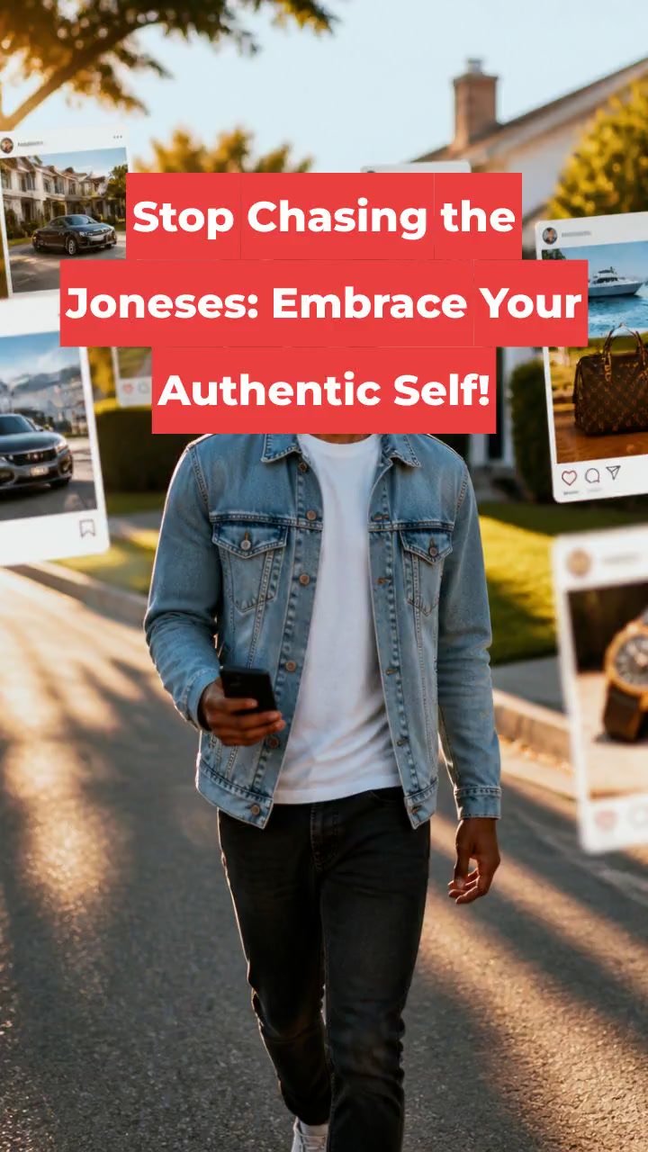 Stop Chasing the Joneses: Embrace Your Authentic Self!