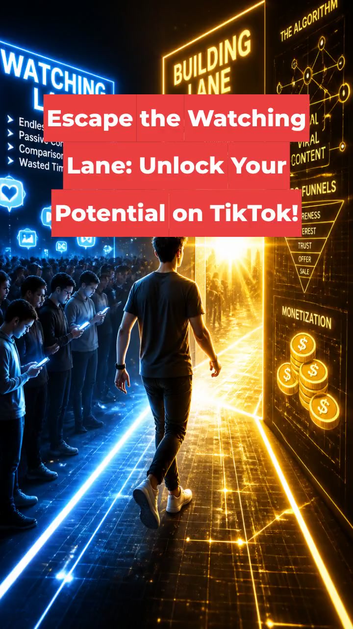 Escape the Watching Lane: Unlock Your Potential on TikTok!