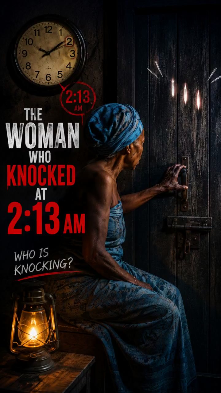 The Knock at 2:13 AM: A Chilling Tale