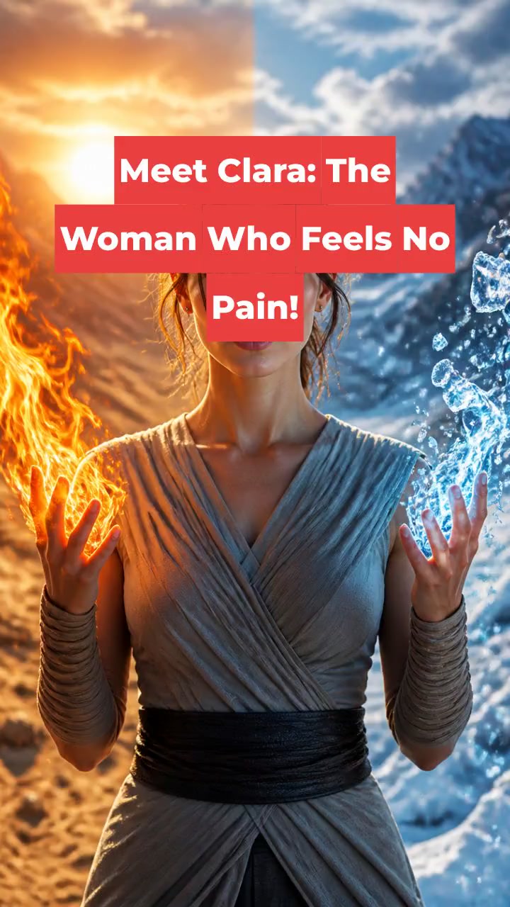 Meet Clara: The Woman Who Feels No Pain!