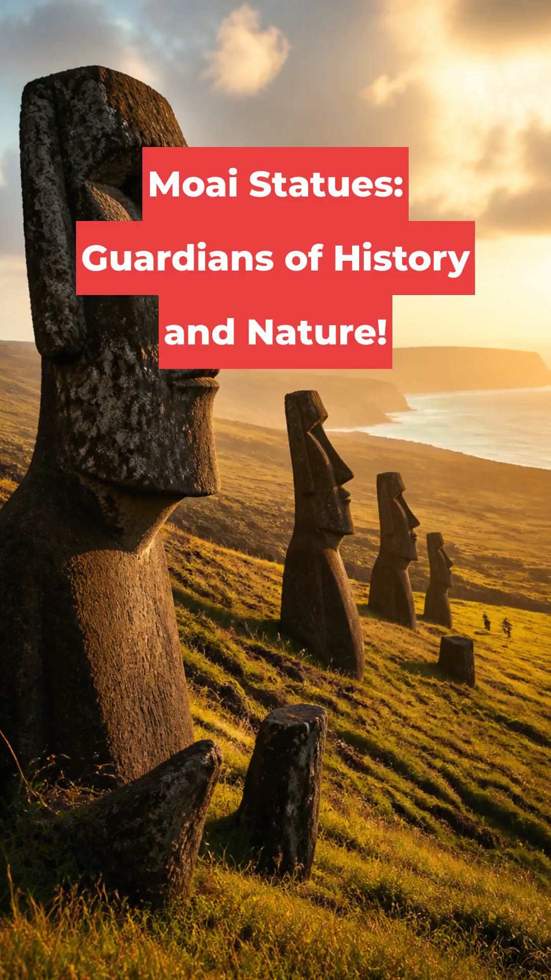 Moai Statues: Guardians of History and Nature!