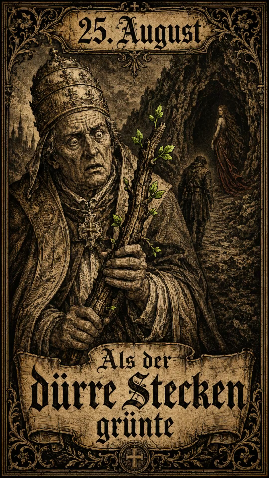 Als der dürre Stecken grünte