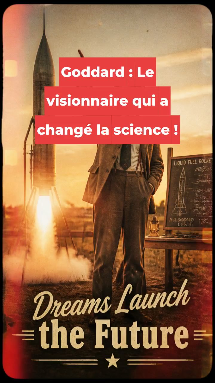 Goddard : Le visionnaire qui a changé la science !