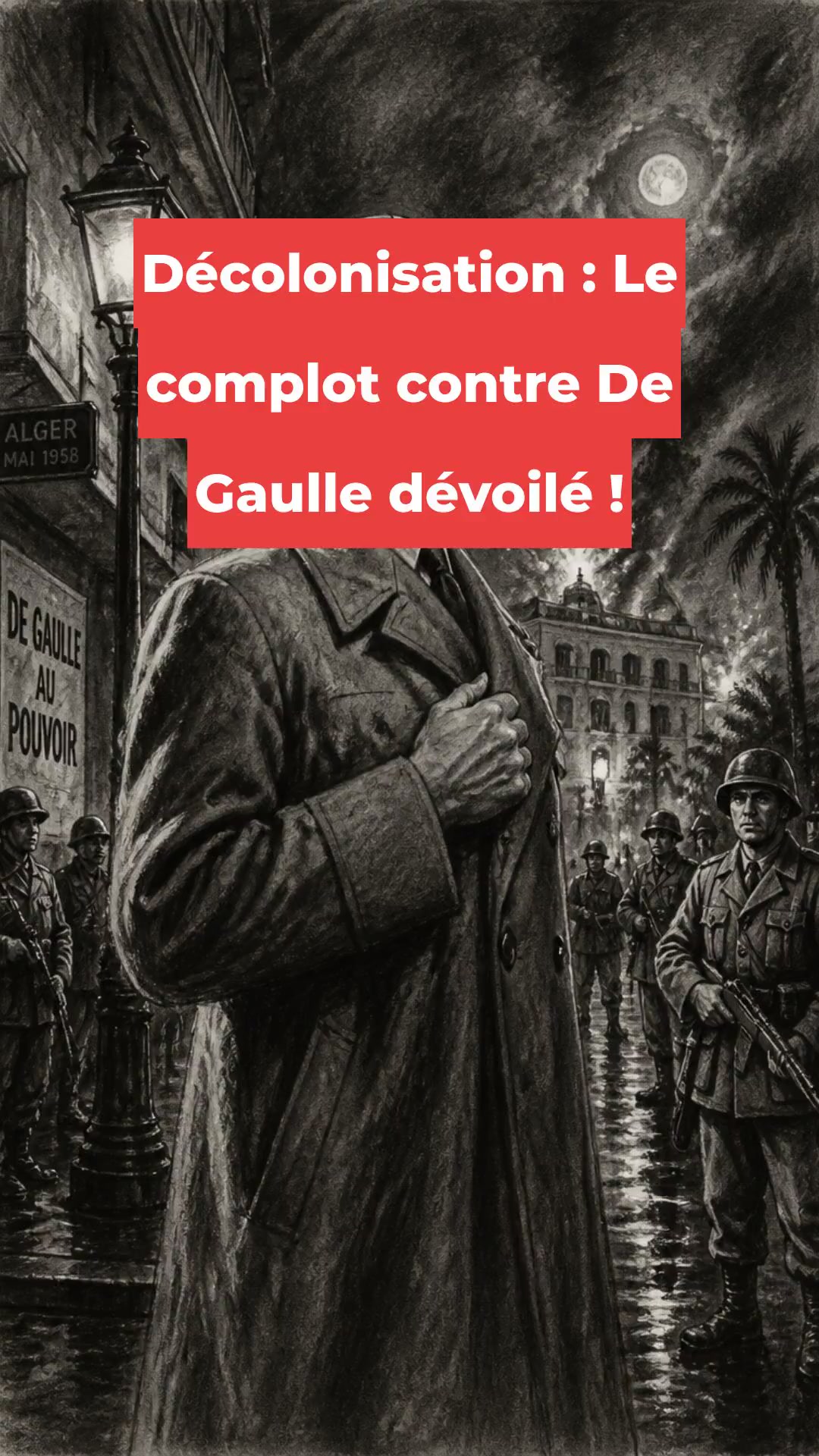 Décolonisation : Le complot contre De Gaulle dévoilé !