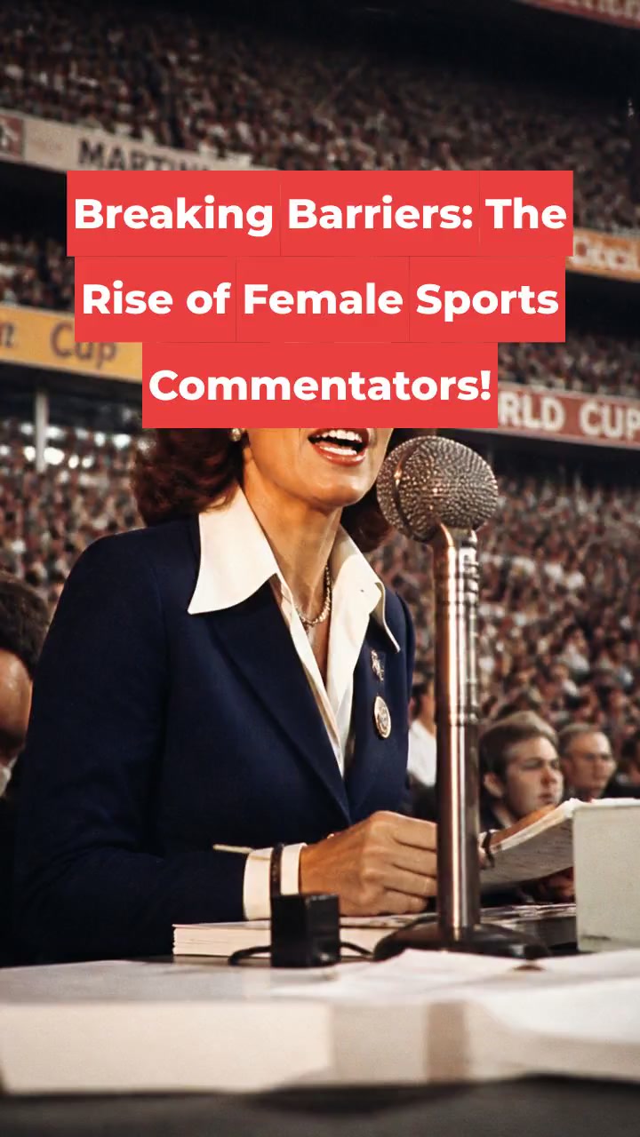 Breaking Barriers: The Rise of Female Sports Commentators!