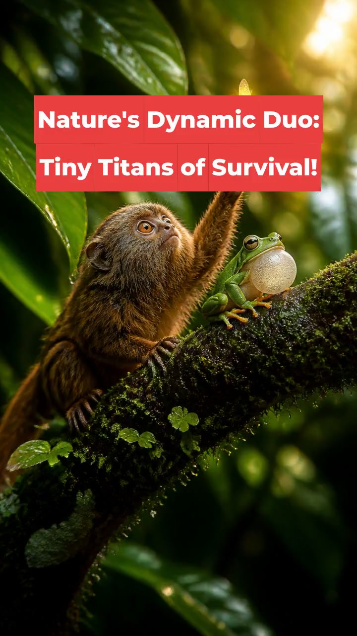 Nature's Dynamic Duo: Tiny Titans of Survival!