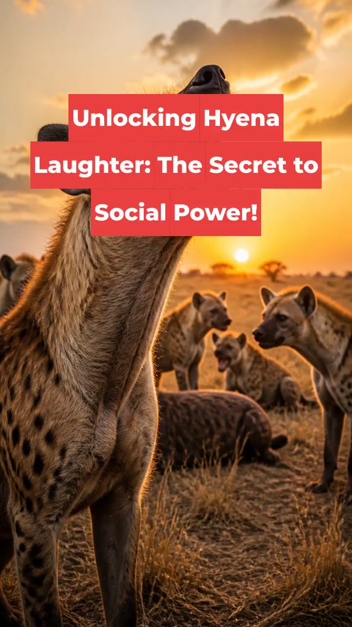 Unlocking Hyena Laughter: The Secret to Social Power!