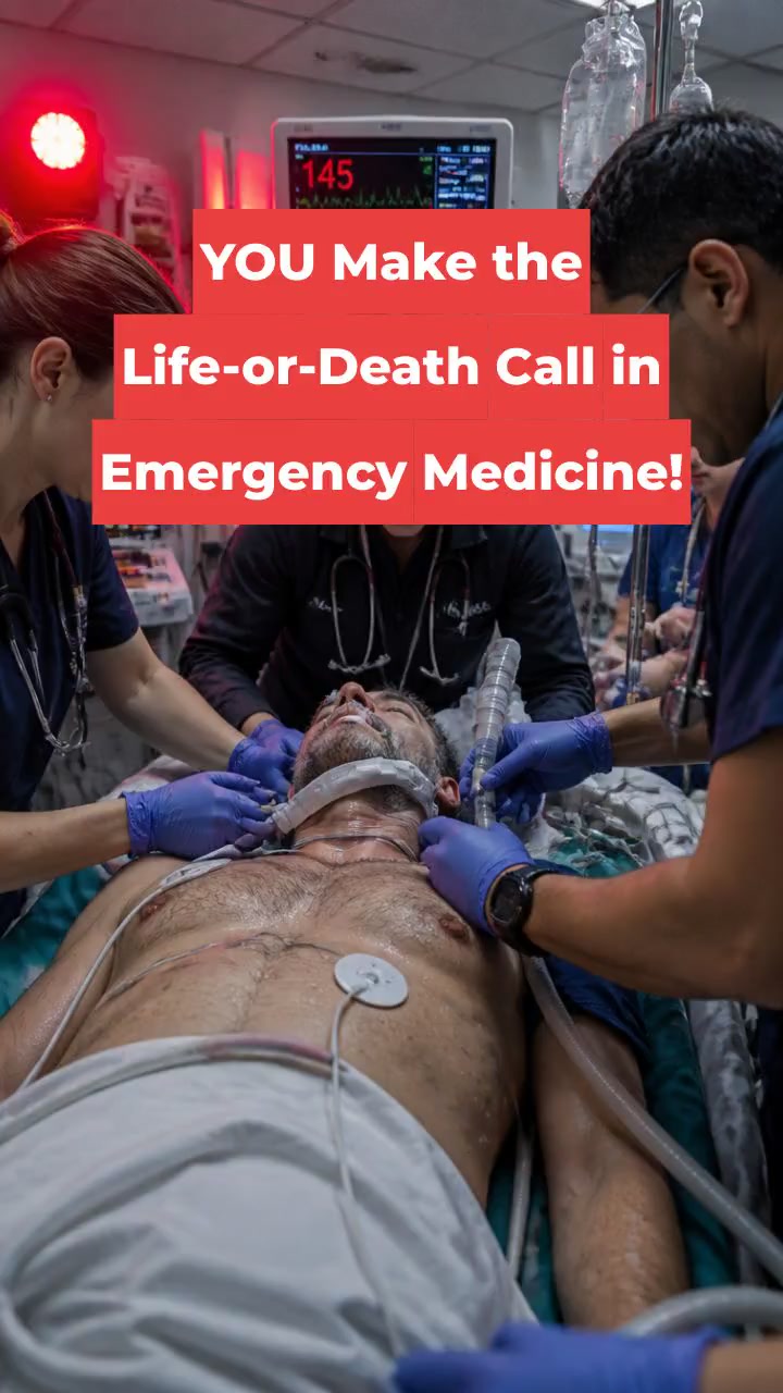 YOU Make the Life-or-Death Call in Emergency Medicine!