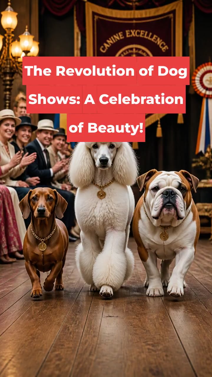 The Revolution of Dog Shows: A Celebration of Beauty!