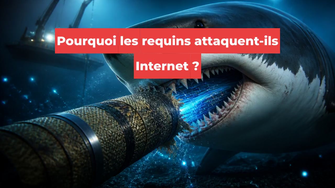 Pourquoi les requins attaquent-ils Internet ?