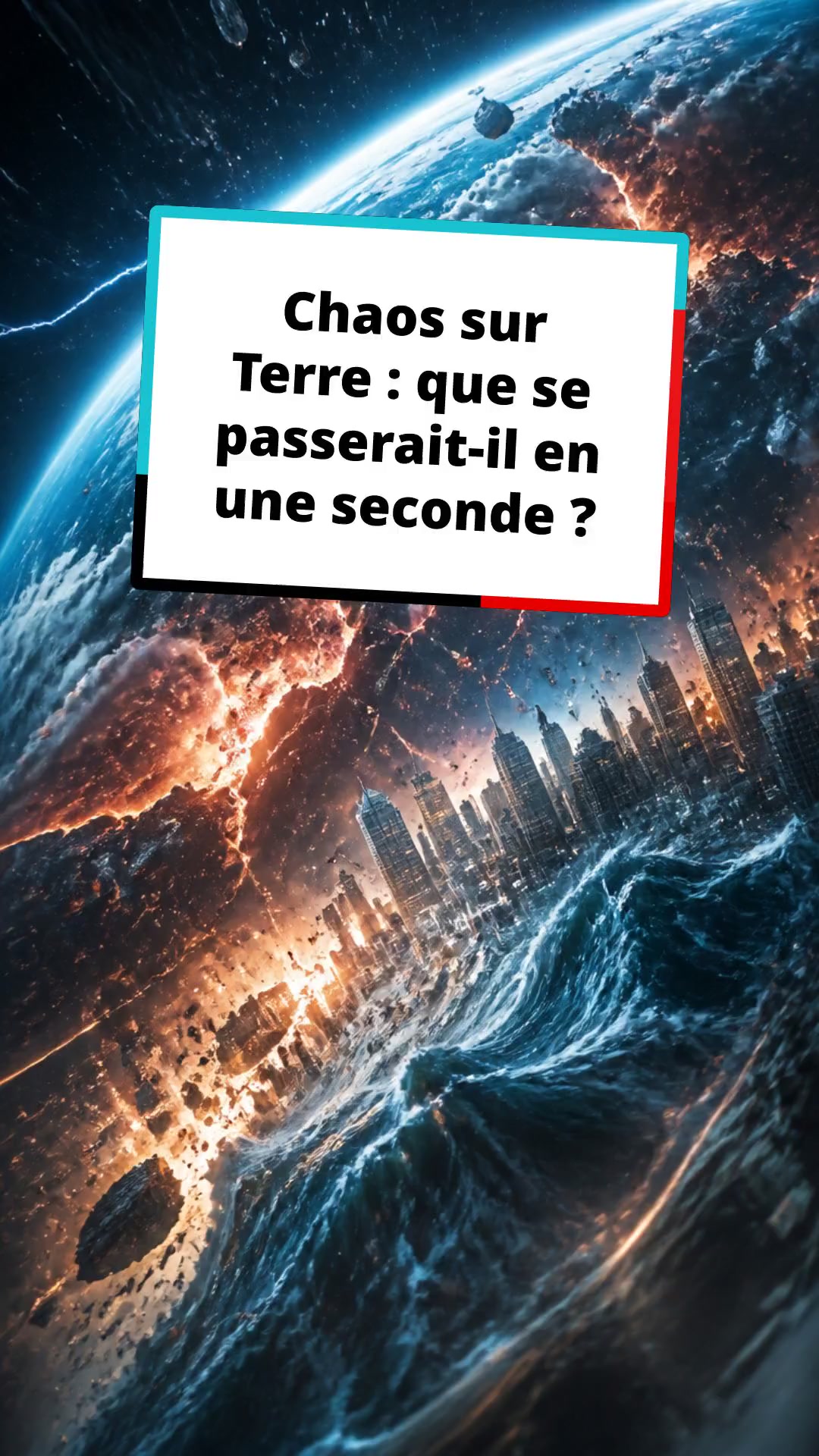 Chaos sur Terre : que se passerait-il en une seconde ?