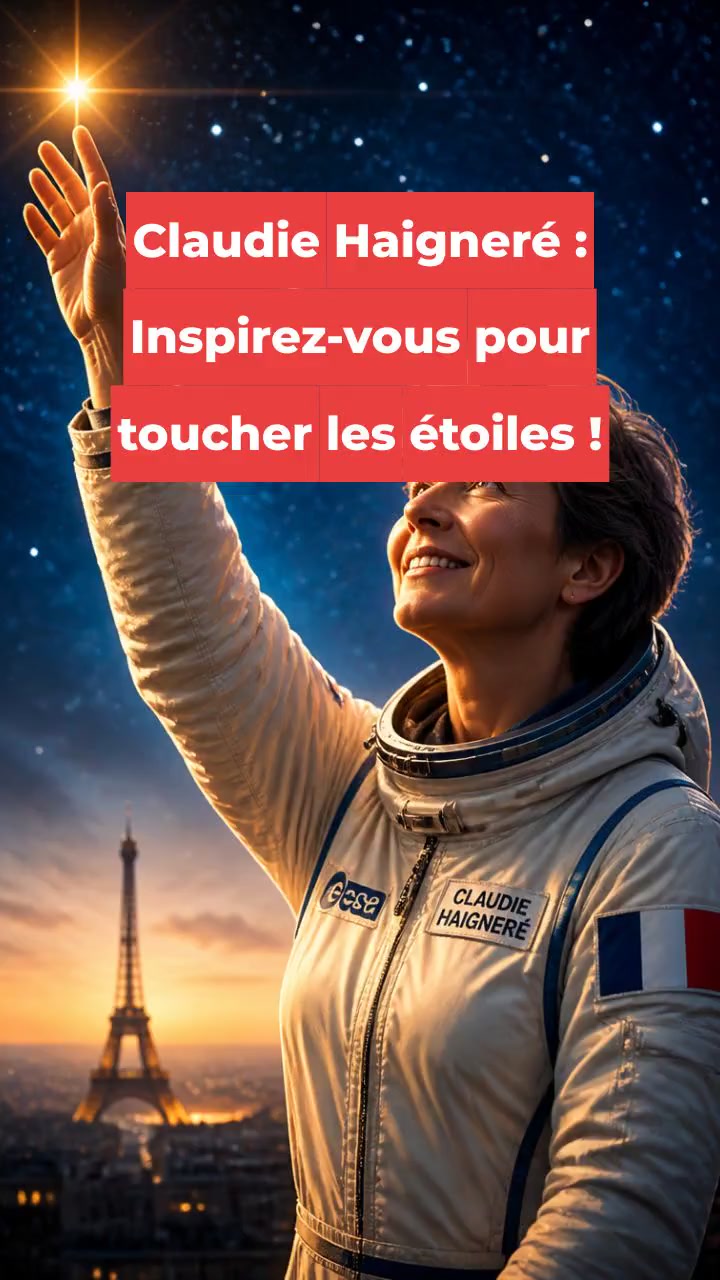 Claudie Haigneré : Inspirez-vous pour toucher les étoiles !