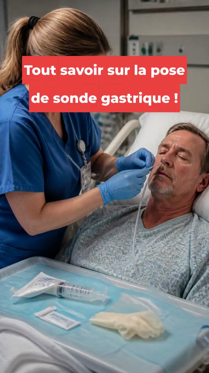 Tout savoir sur la pose de sonde gastrique !