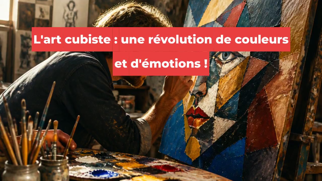 L'art cubiste : une révolution de couleurs et d'émotions !