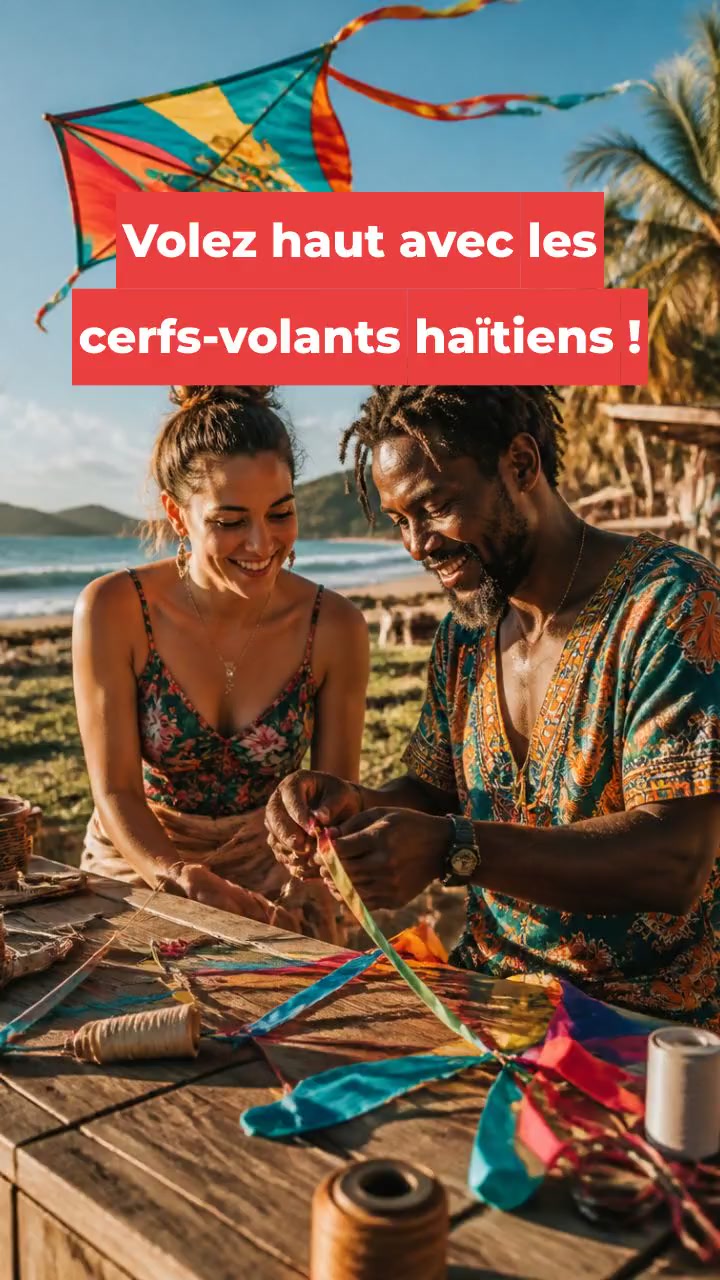 Volez haut avec les cerfs-volants haïtiens !
