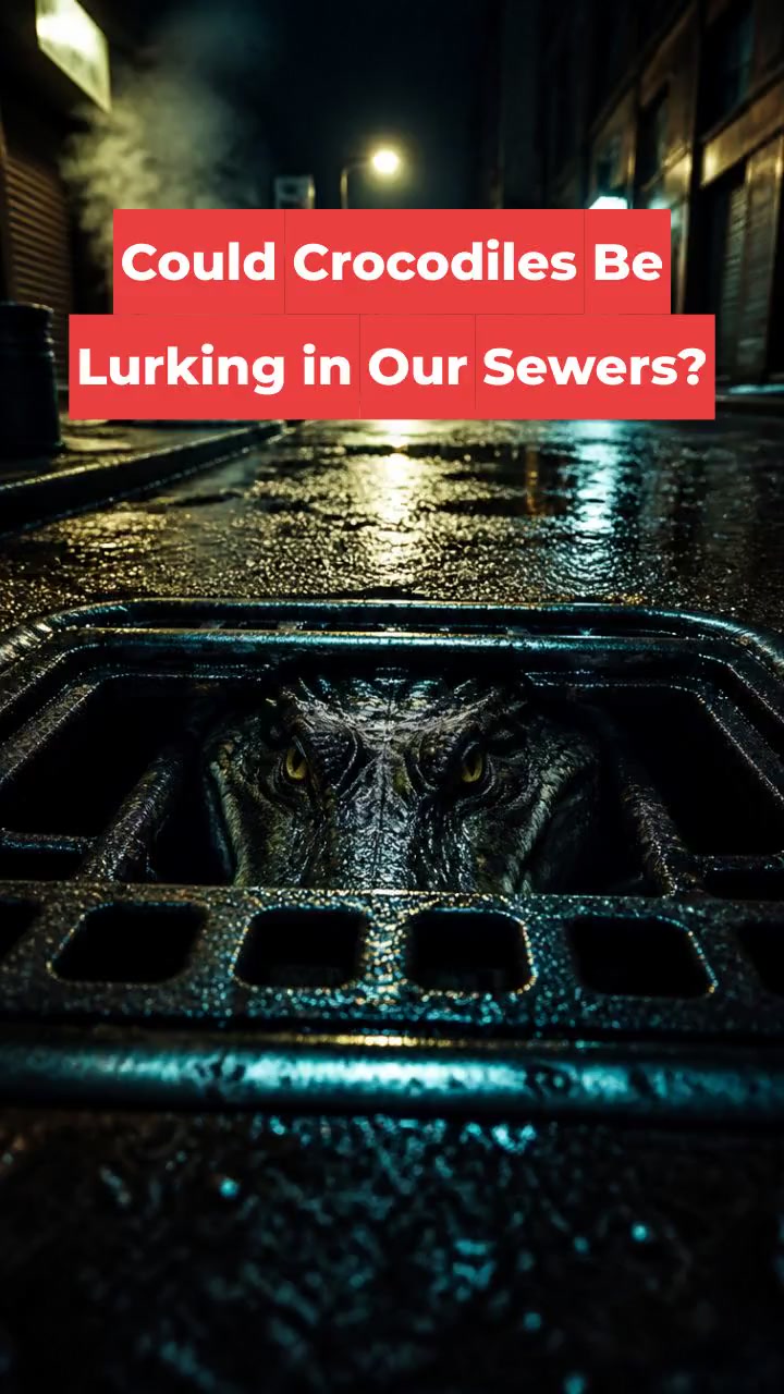 Could Crocodiles Be Lurking in Our Sewers?