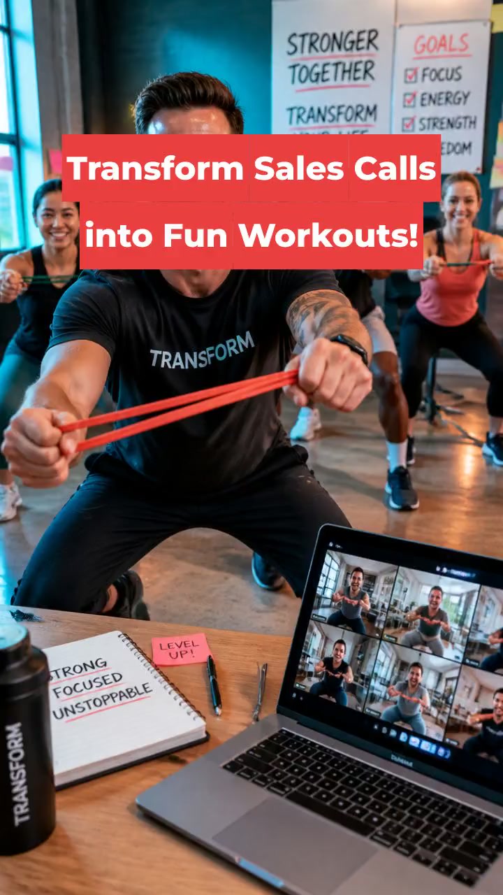 Transform Sales Calls into Fun Workouts!