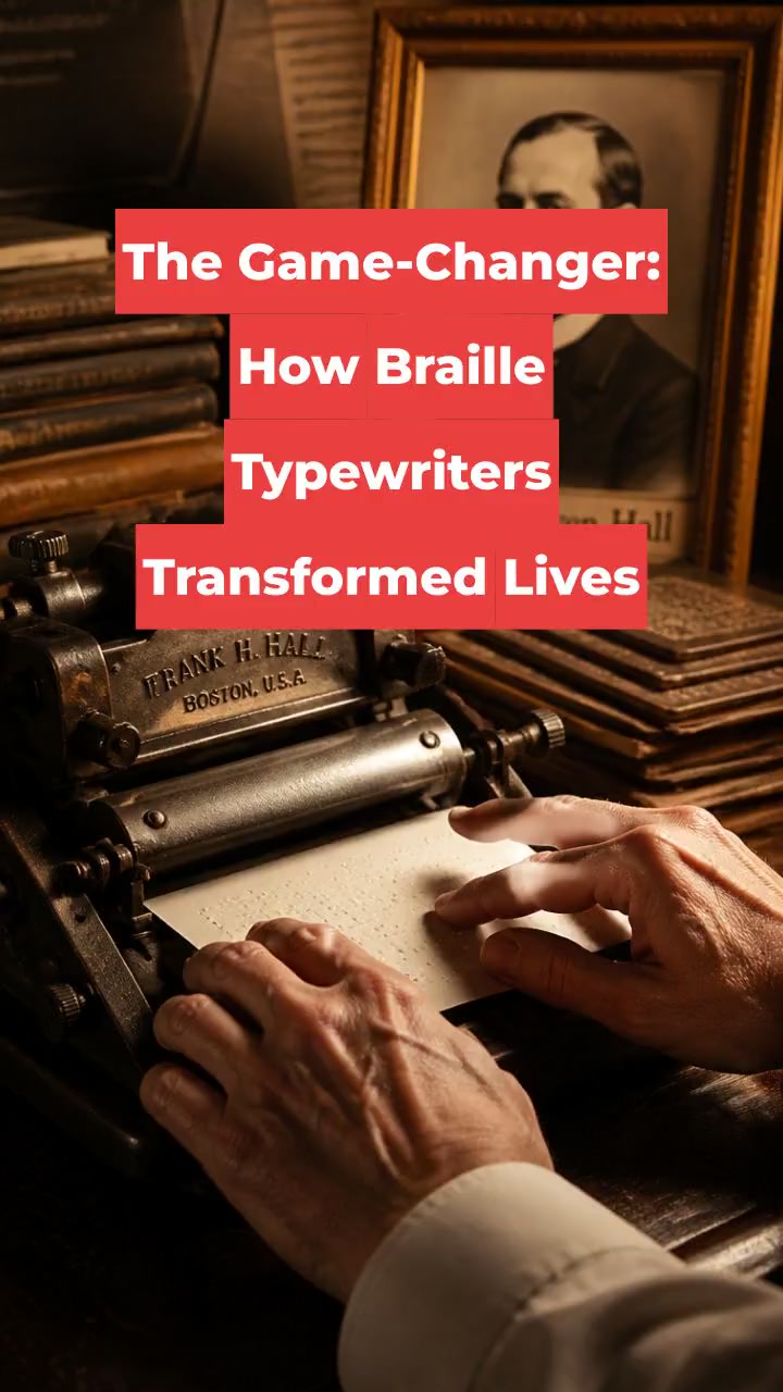 The Game-Changer: How Braille Typewriters Transformed Lives