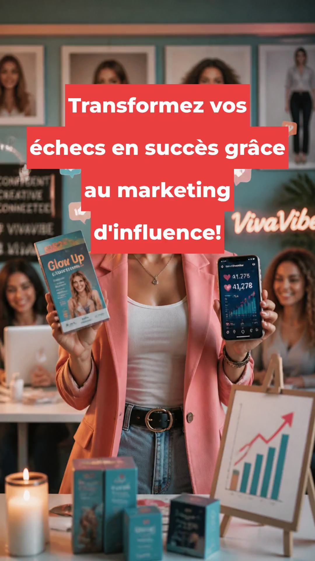 Transformez vos échecs en succès grâce au marketing d'influence!