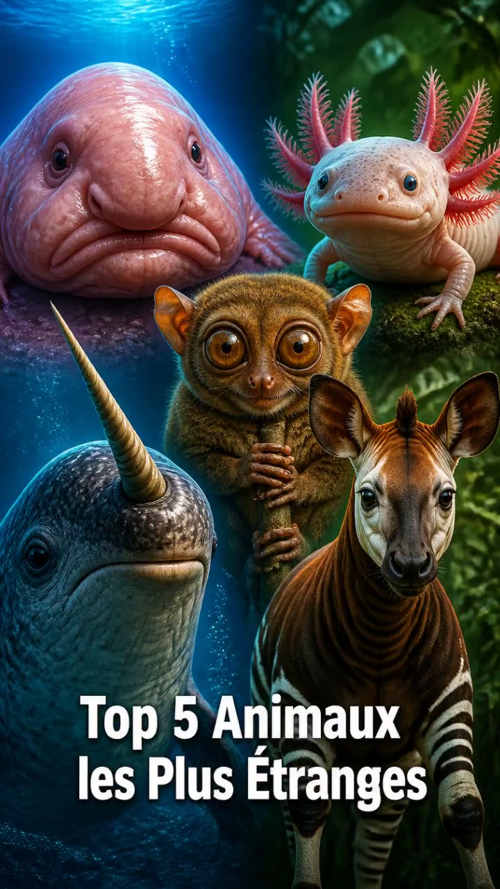 Les 5 animaux les plus étranges du monde !