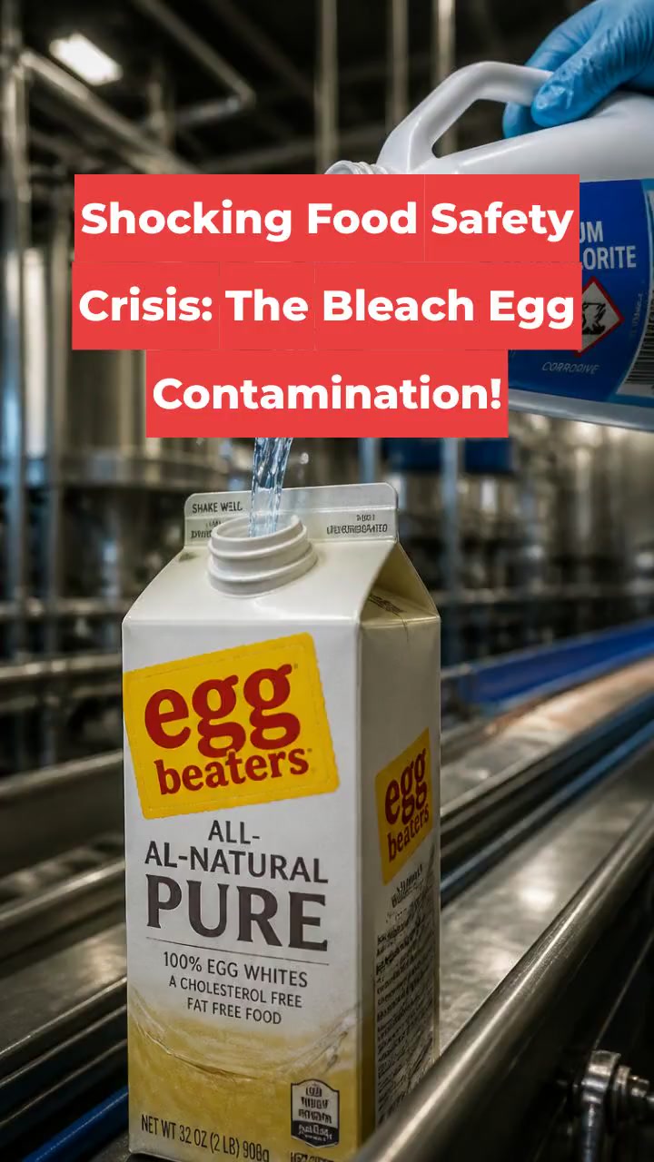 Shocking Food Safety Crisis: The Bleach Egg Contamination!
