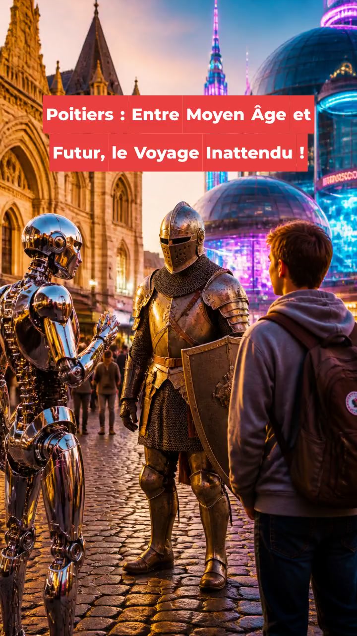 Poitiers : Entre Moyen Âge et Futur, le Voyage Inattendu !