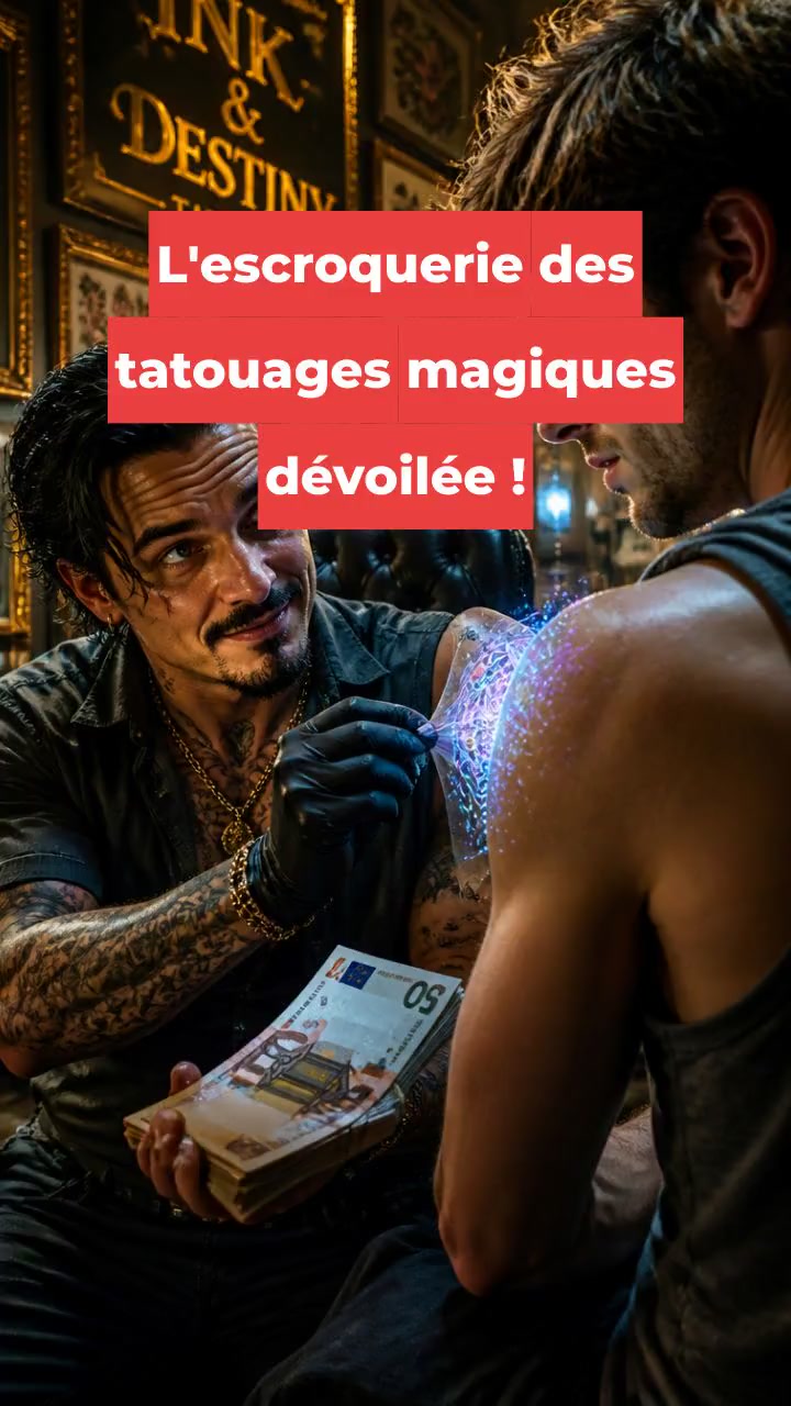 L'escroquerie des tatouages magiques dévoilée !