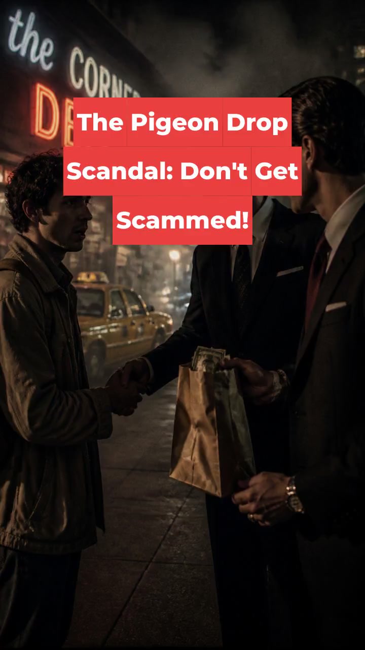 The Pigeon Drop Scandal: Don't Get Scammed!