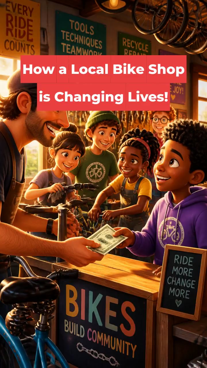 How a Local Bike Shop is Changing Lives!