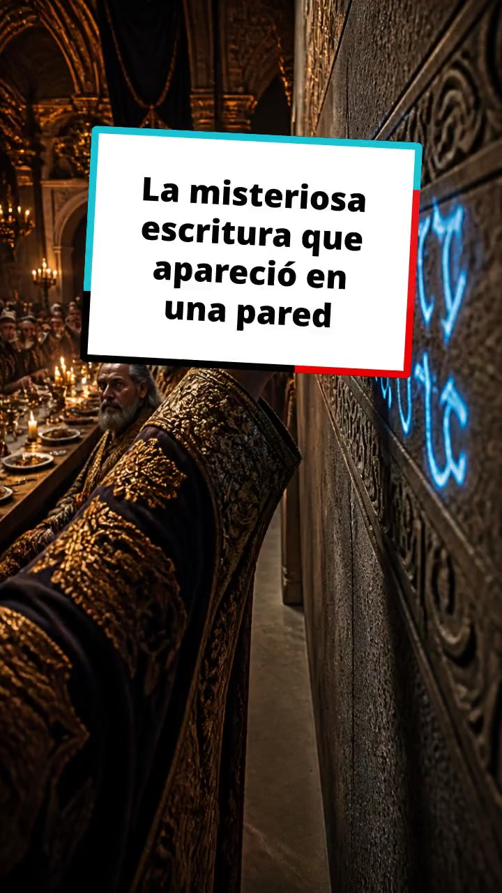 La misteriosa escritura que apareció en una pared