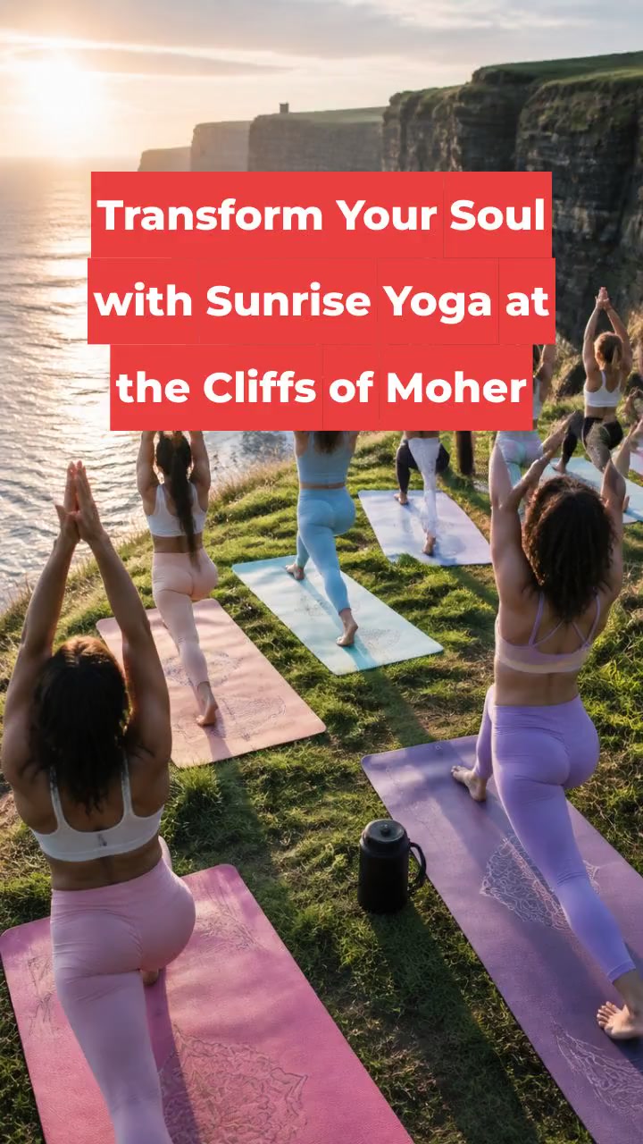 Transform Your Soul with Sunrise Yoga at the Cliffs of Moher
