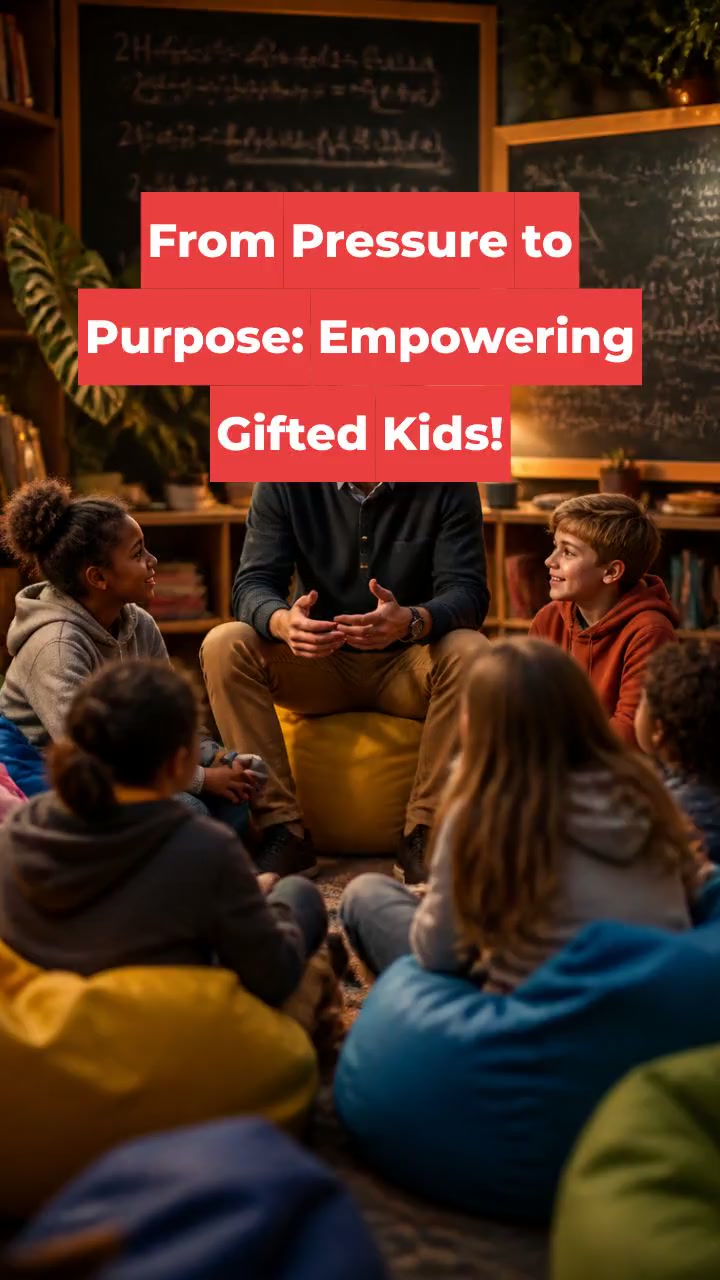 From Pressure to Purpose: Empowering Gifted Kids!
