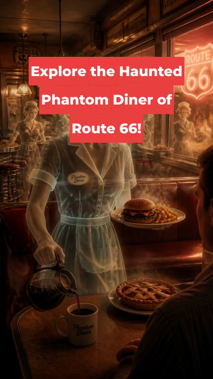 Explore the Haunted Phantom Diner of Route 66!