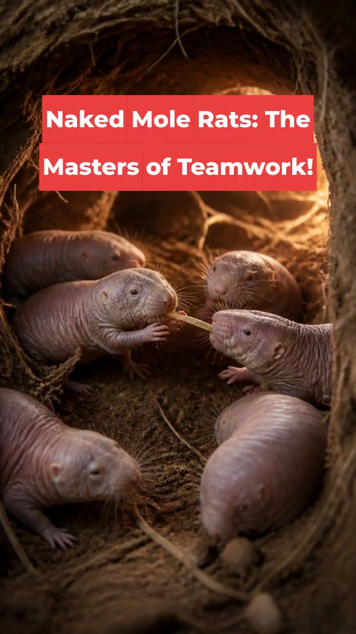 Naked Mole Rats: The Masters of Teamwork!