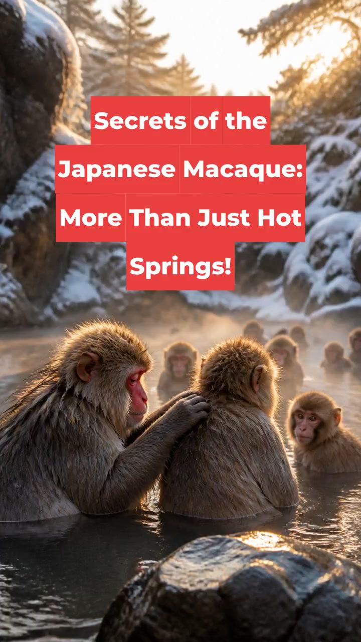 Secrets of the Japanese Macaque: More Than Just Hot Springs!