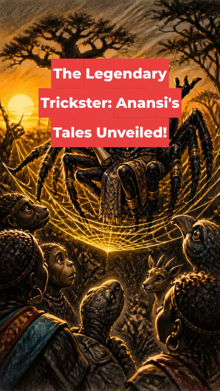 The Legendary Trickster: Anansi's Tales Unveiled!