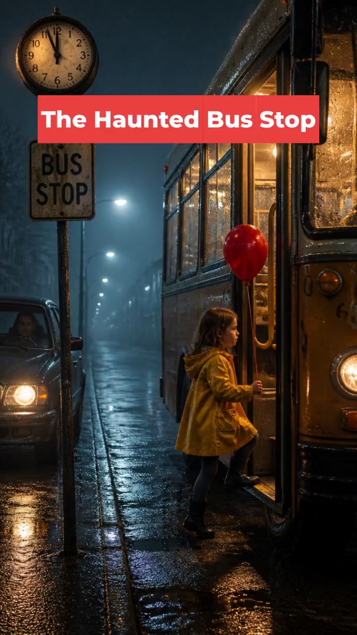 The Haunted Bus Stop: A Chilling Encounter