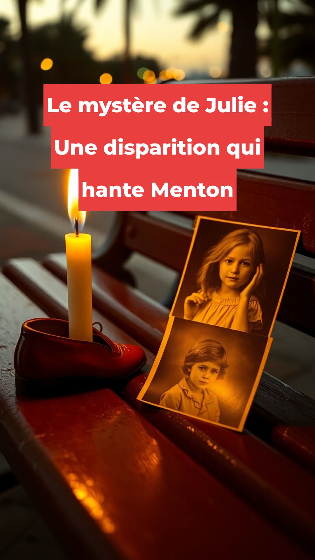 Le mystère de Julie : Une disparition qui hante Menton