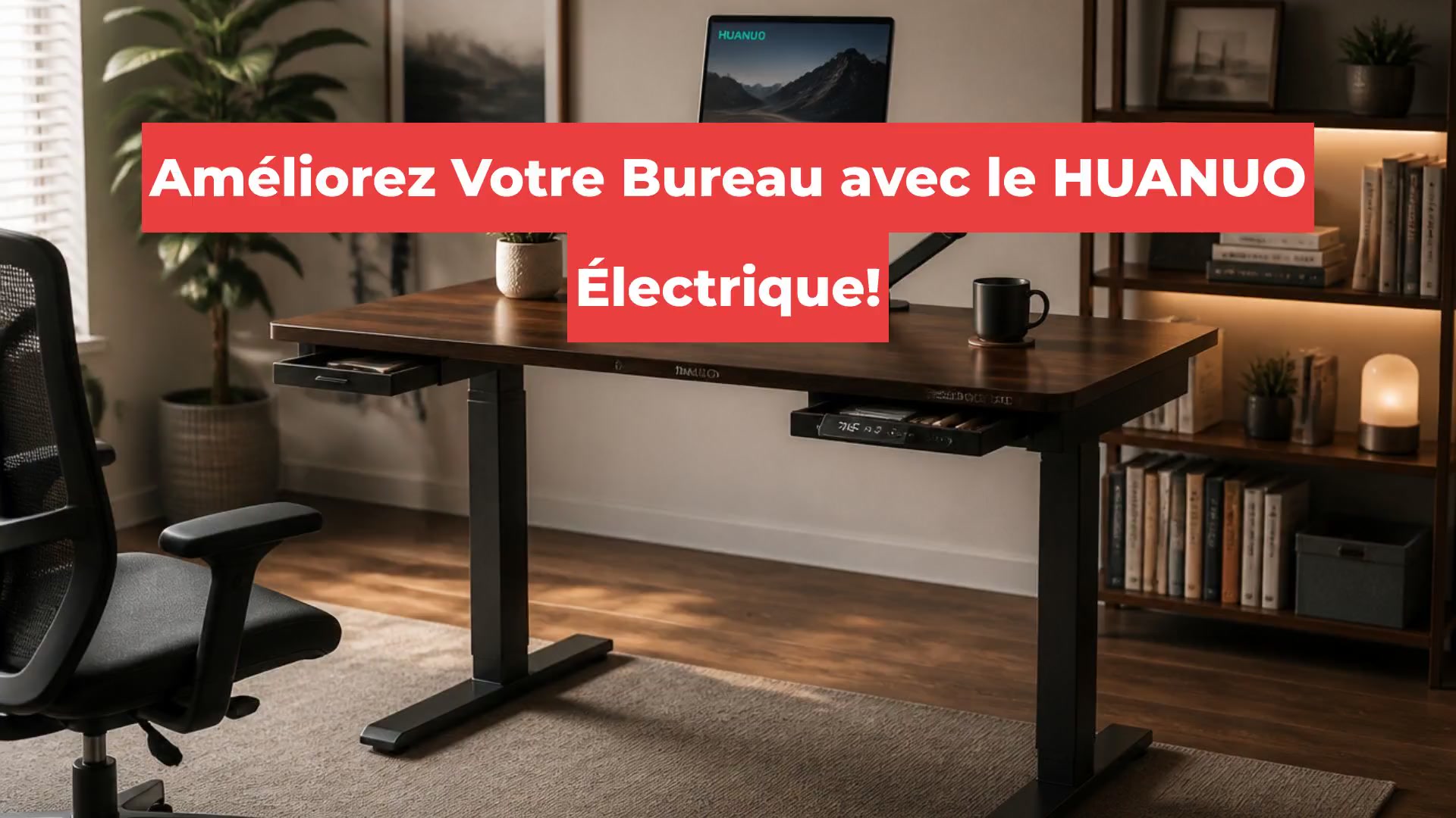 Améliorez Votre Bureau avec le HUANUO Électrique!
