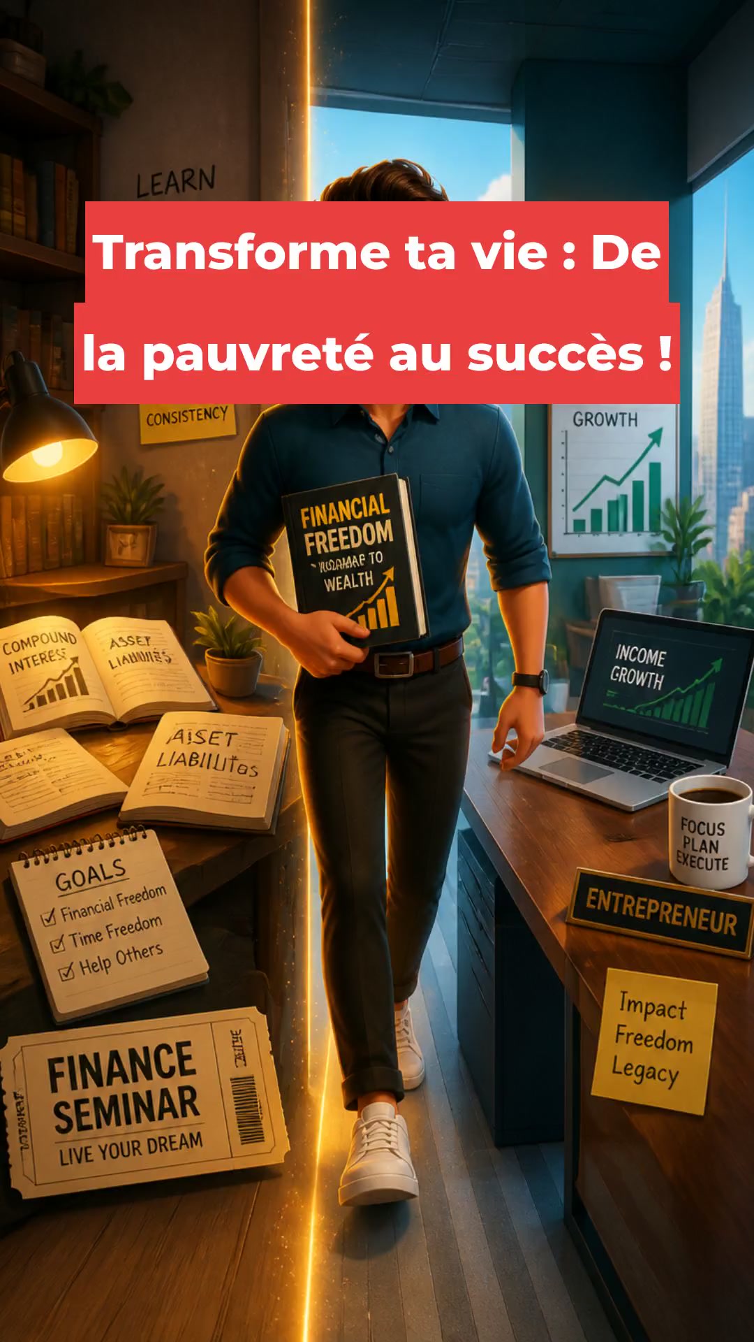 Transforme ta vie : De la pauvreté au succès !