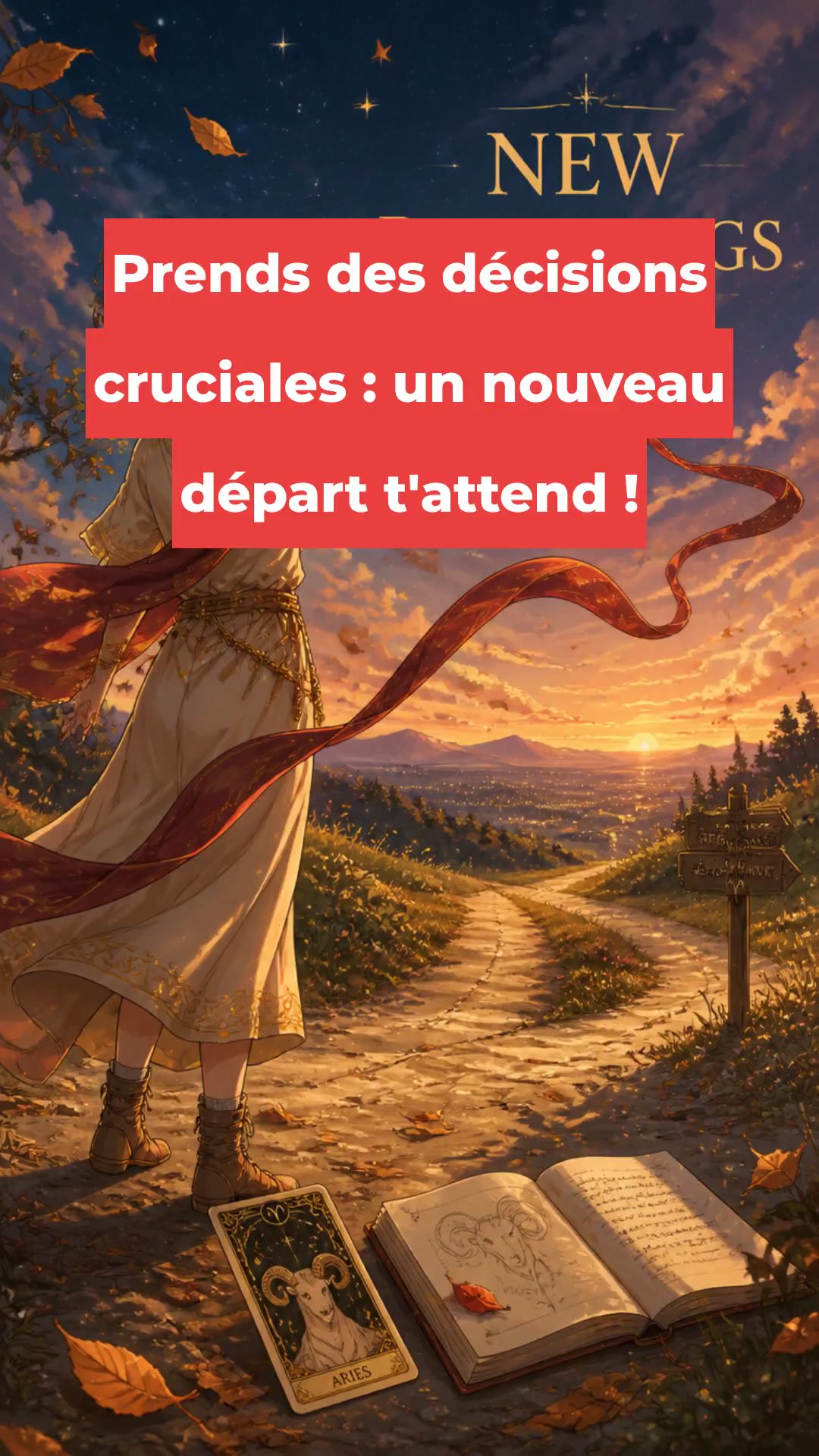 Prends des décisions cruciales : un nouveau départ t'attend !