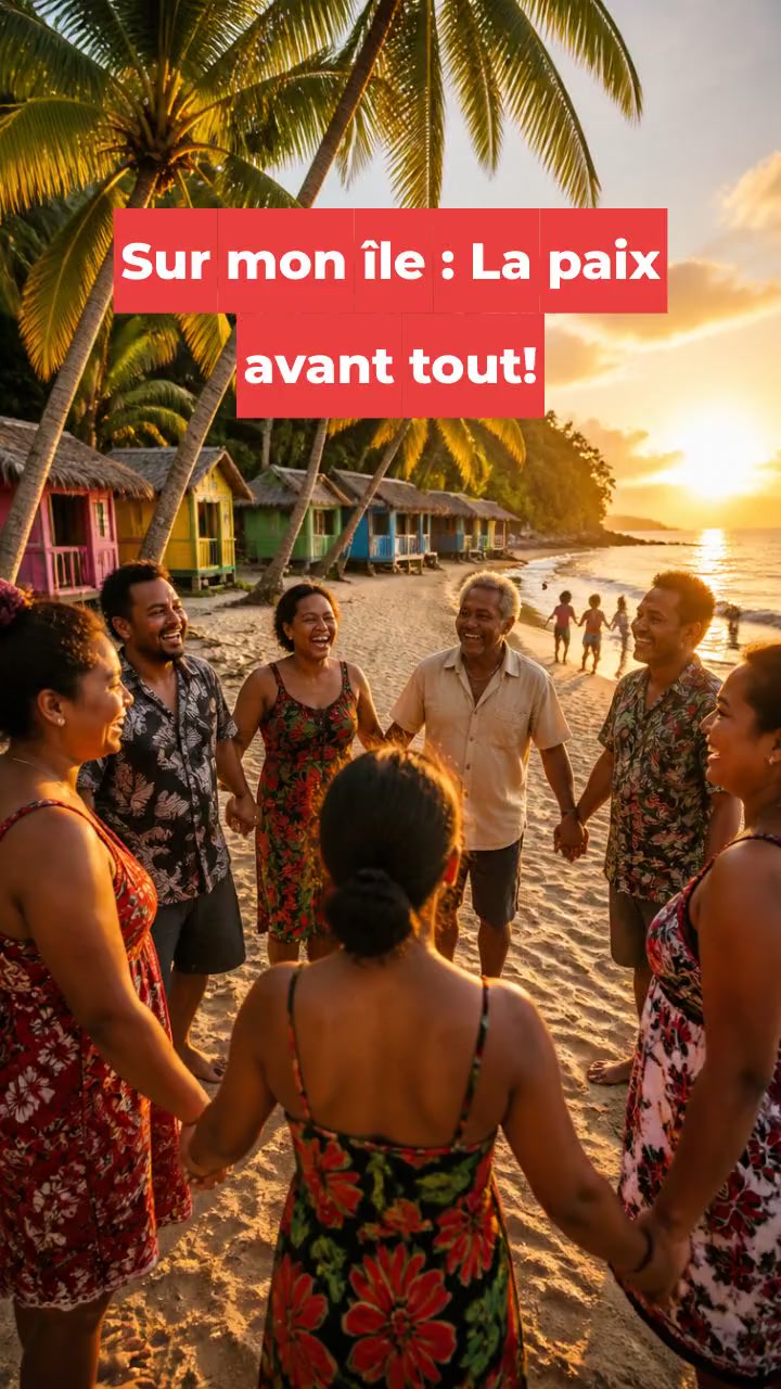 Sur mon île : La paix avant tout!