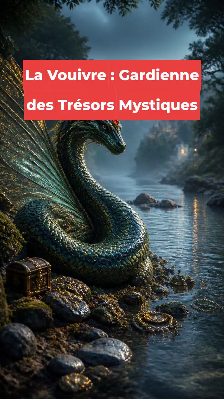 La Vouivre : Gardienne des Trésors Mystiques